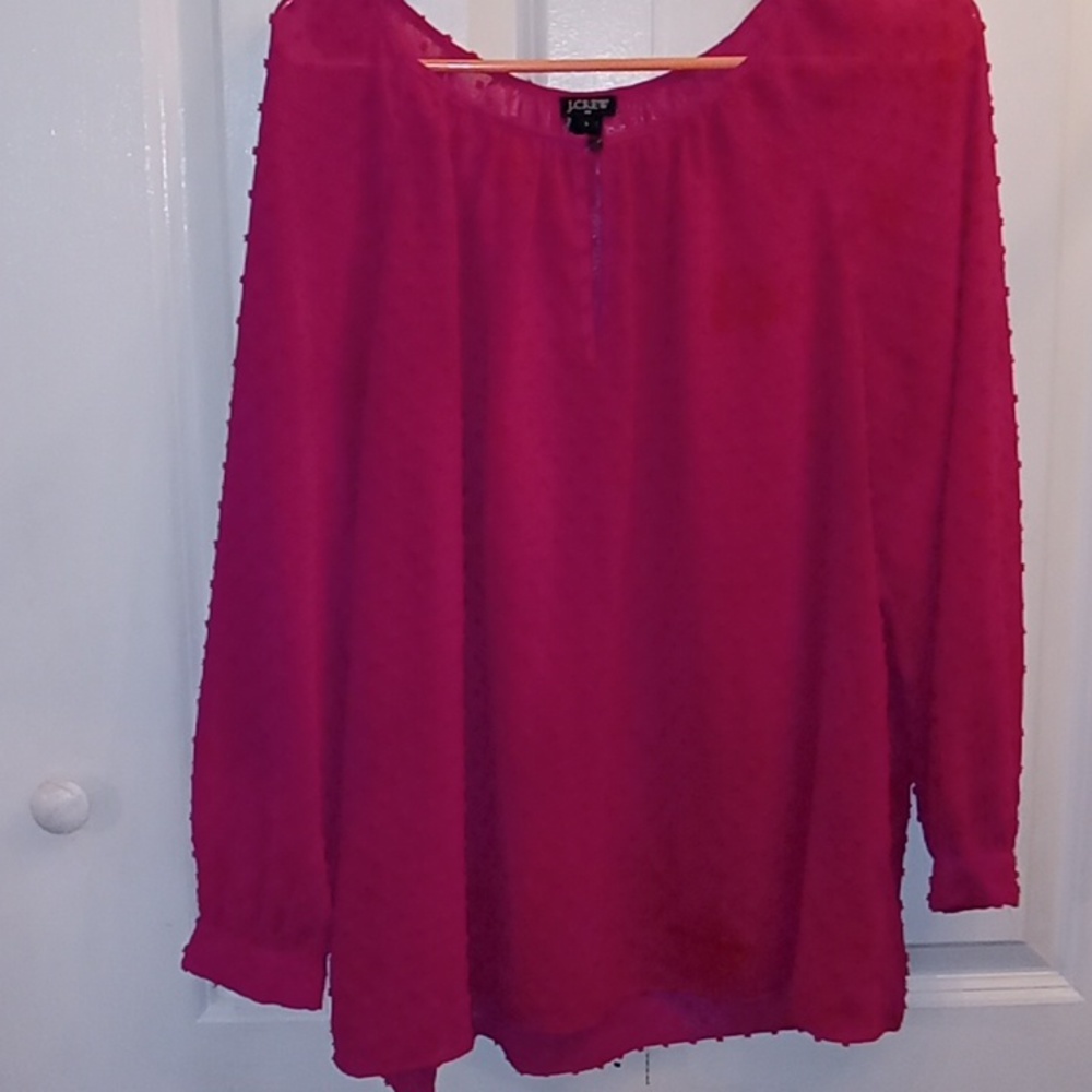 J. CREW Blouse Size Large